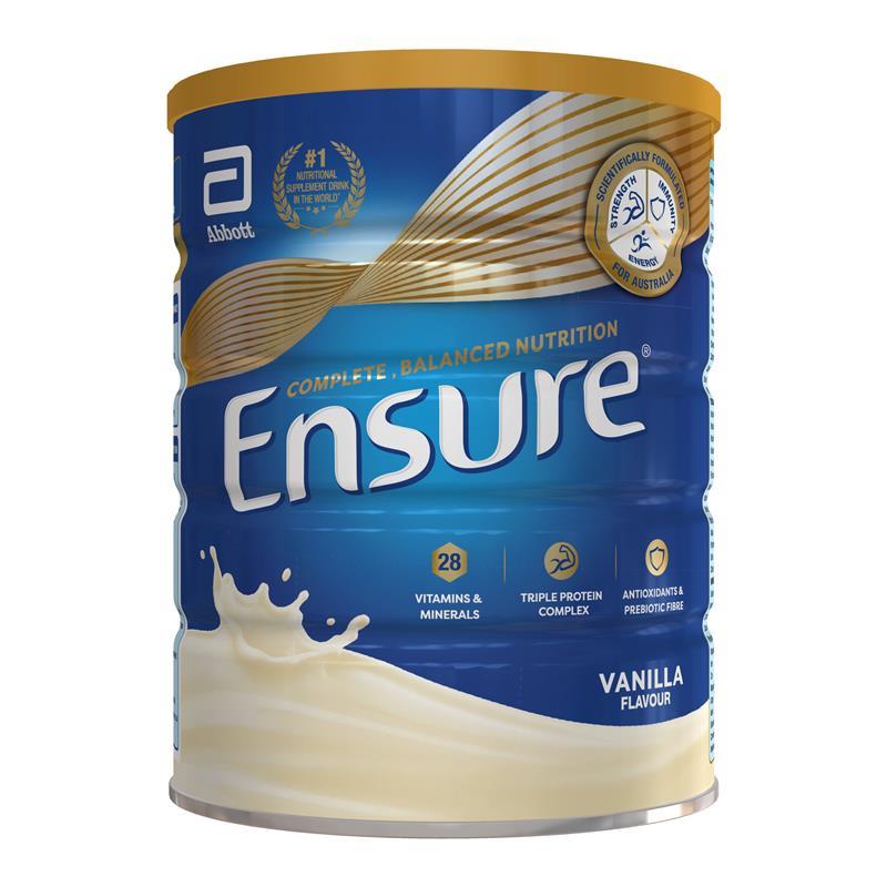 Sữa bột dinh dưỡng Ensure Vanilla 850g