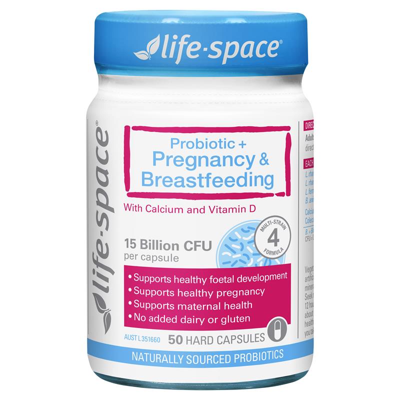 Viên uống Probiotic bầu và cho con bú Life-Space 50 viên